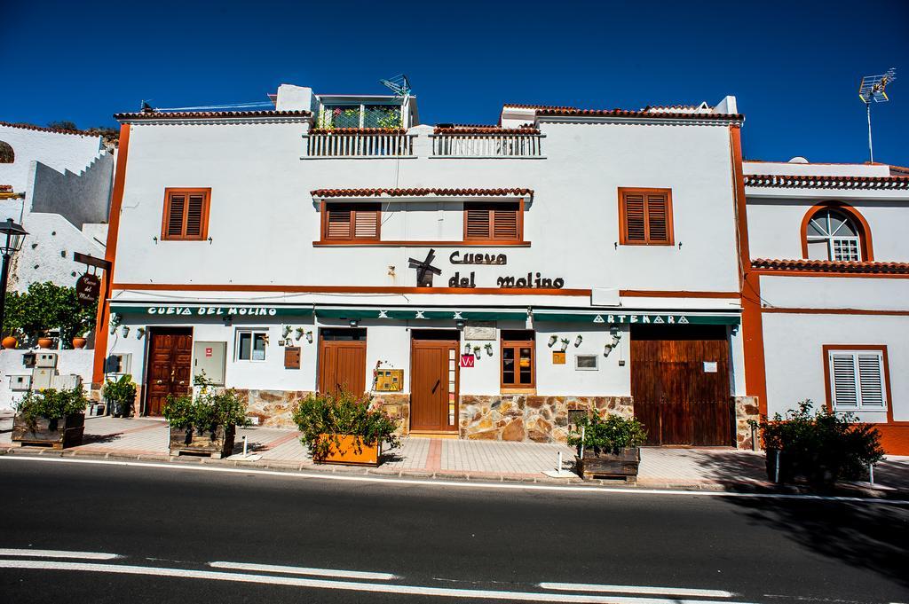 Casa Cueva El Molino Pensionat Artenara Exteriör bild